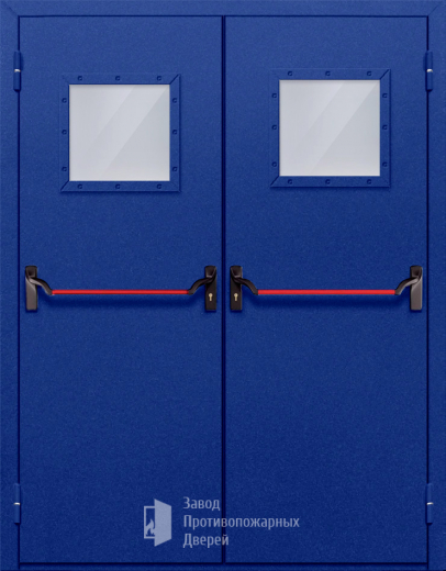 Фото двери «Двупольная со стеклом и антипаникой №53» в Лосино-Петровскому