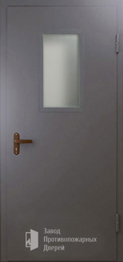 Фото двери «Техническая дверь №4 однопольная со стеклопакетом» в Лосино-Петровскому
