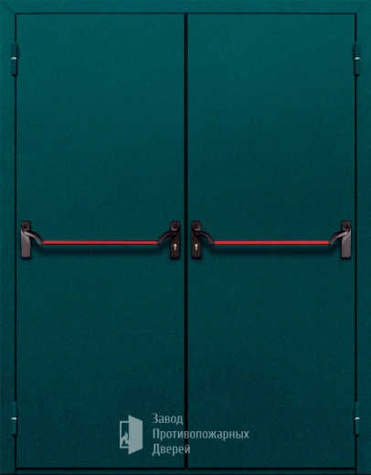 Фото двери «Двупольная глухая с антипаникой №16» в Лосино-Петровскому