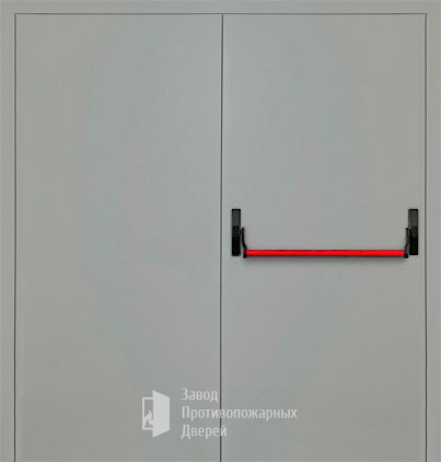 Фото двери «Двупольная глухая с антипаникой (2 створки) EI-30» в Лосино-Петровскому