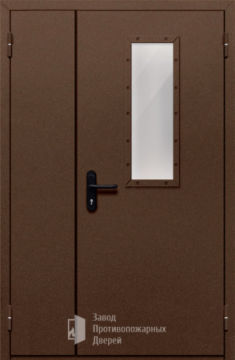 Фото двери «Полуторная со стеклом №28» в Лосино-Петровскому