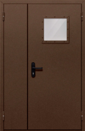 Фото двери «Полуторная со стеклом №88» в Лосино-Петровскому