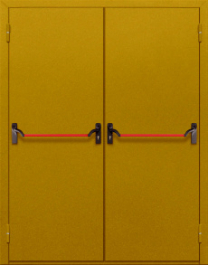 Фото двери «Двупольная глухая с антипаникой №15» в Лосино-Петровскому