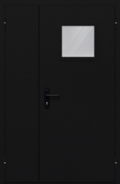 Фото двери «Полуторная со стеклом №84» в Лосино-Петровскому