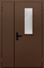 Фото двери «Полуторная со стеклом №28» в Лосино-Петровскому