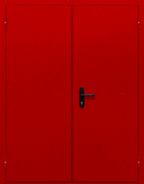 Фото двери «Двупольная глухая (красная)» в Лосино-Петровскому
