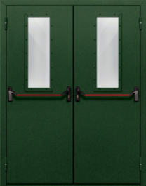 Фото двери «Двупольная со стеклом и антипаникой №69» в Лосино-Петровскому